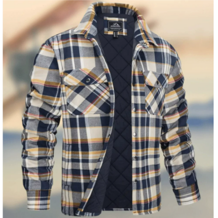 Chemise À Manches Longues Élégante Pour Hommes | Flanelle