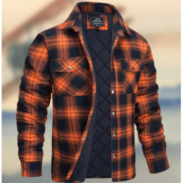 Chemise À Manches Longues Élégante Pour Hommes | Flanelle