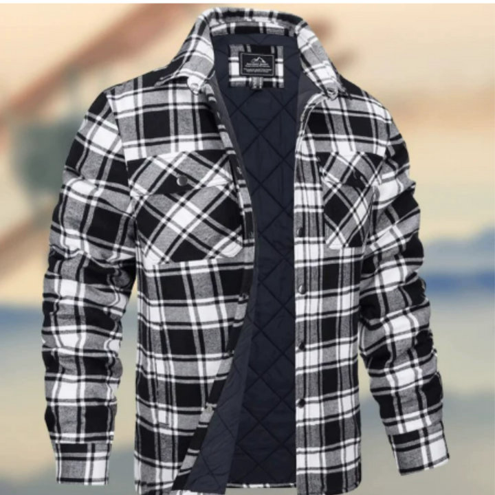 Chemise À Manches Longues Élégante Pour Hommes | Flanelle