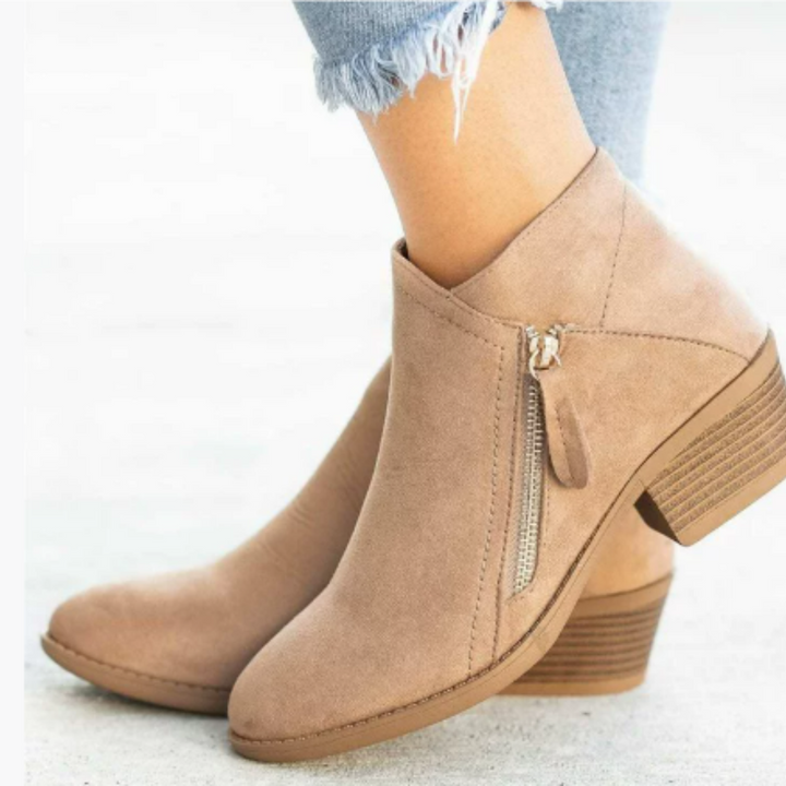 Bottes Orthopédiques À Longueur De Cheville Pour Femmes | Fermeture Éclair