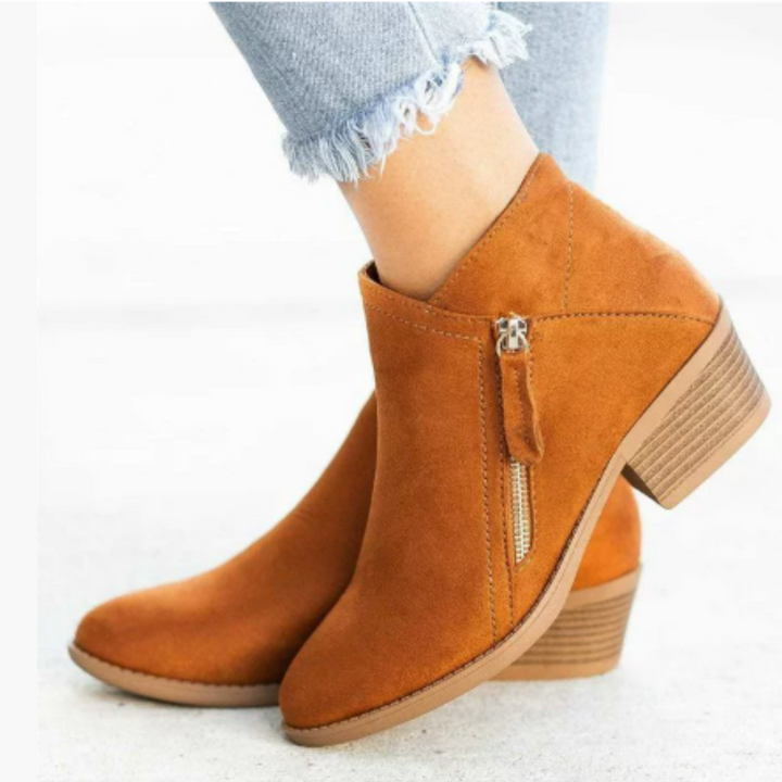 Bottes Orthopédiques À Longueur De Cheville Pour Femmes | Fermeture Éclair