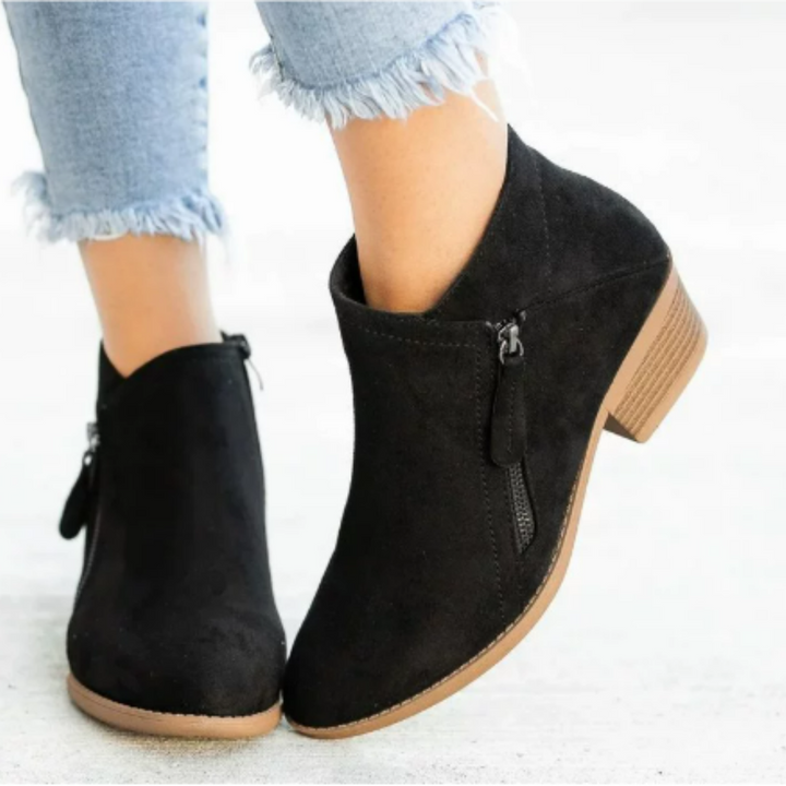 Bottes Orthopédiques À Longueur De Cheville Pour Femmes | Fermeture Éclair