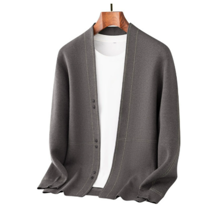 Winter Men's Long Sleeve Buttoned Cardigan | Hot