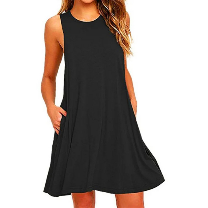 Zenia | Lässiges Sommer-Swing-Kleid für Frauen