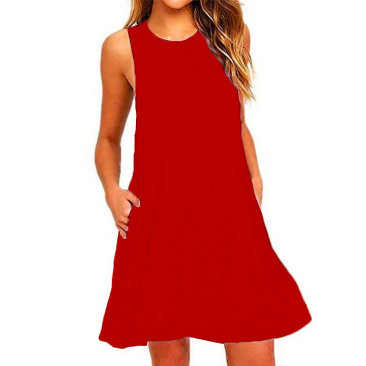 Zenia | Lässiges Sommer-Swing-Kleid für Frauen