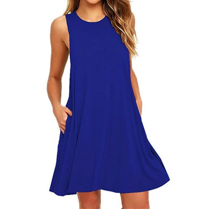 Zenia | Lässiges Sommer-Swing-Kleid für Frauen