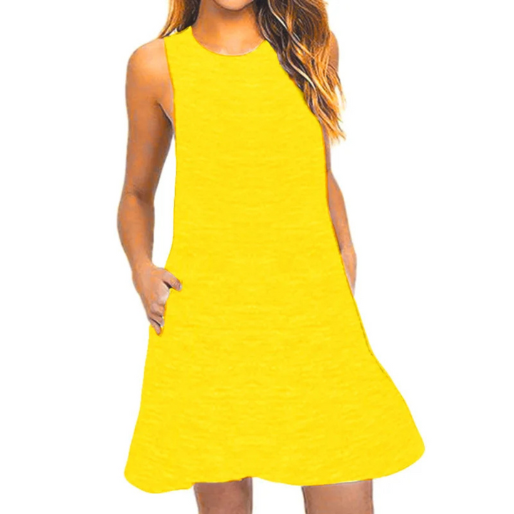 Zenia | Lässiges Sommer-Swing-Kleid für Frauen