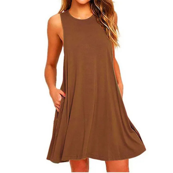 Zenia | Lässiges Sommer-Swing-Kleid für Frauen