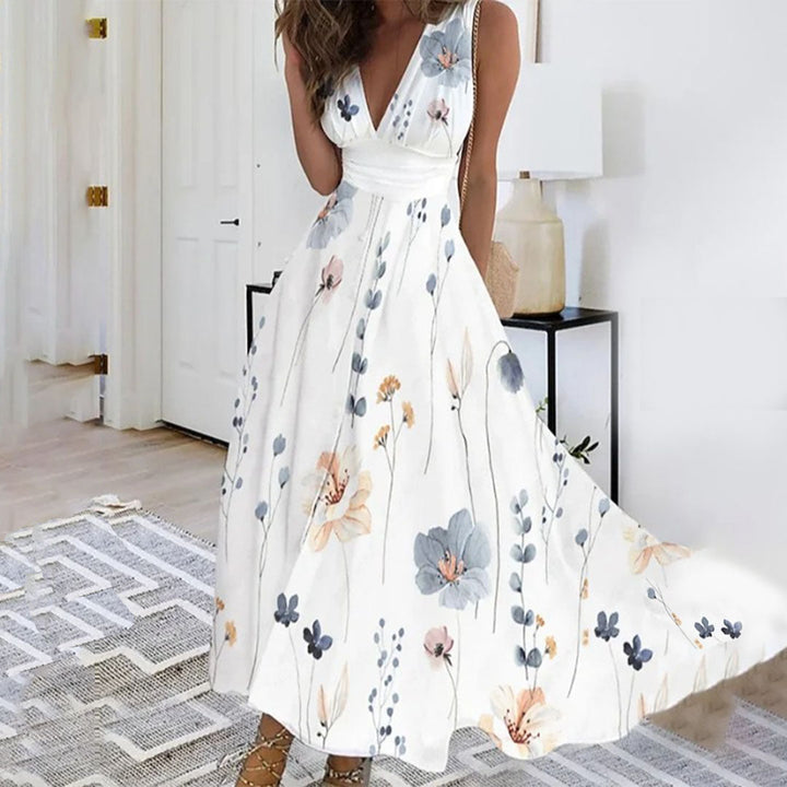 Sabina | Elégante robe à fleurs pour femme