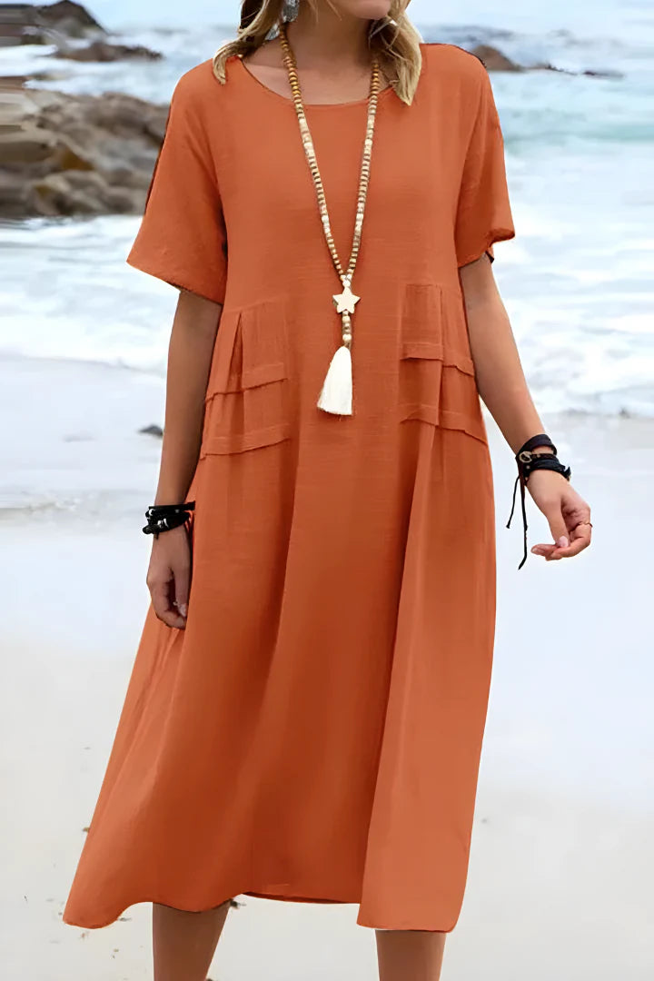 Robe De Plage Ample Et Confortable Pour Femme | Midi