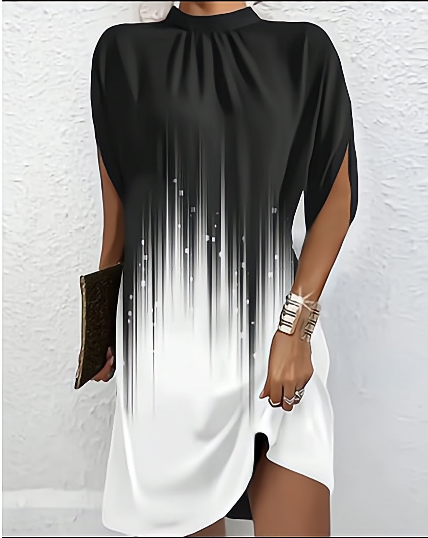 Variant image for Robe Femme Longue à Manches Chauve-Souris Chic et Confortable-41