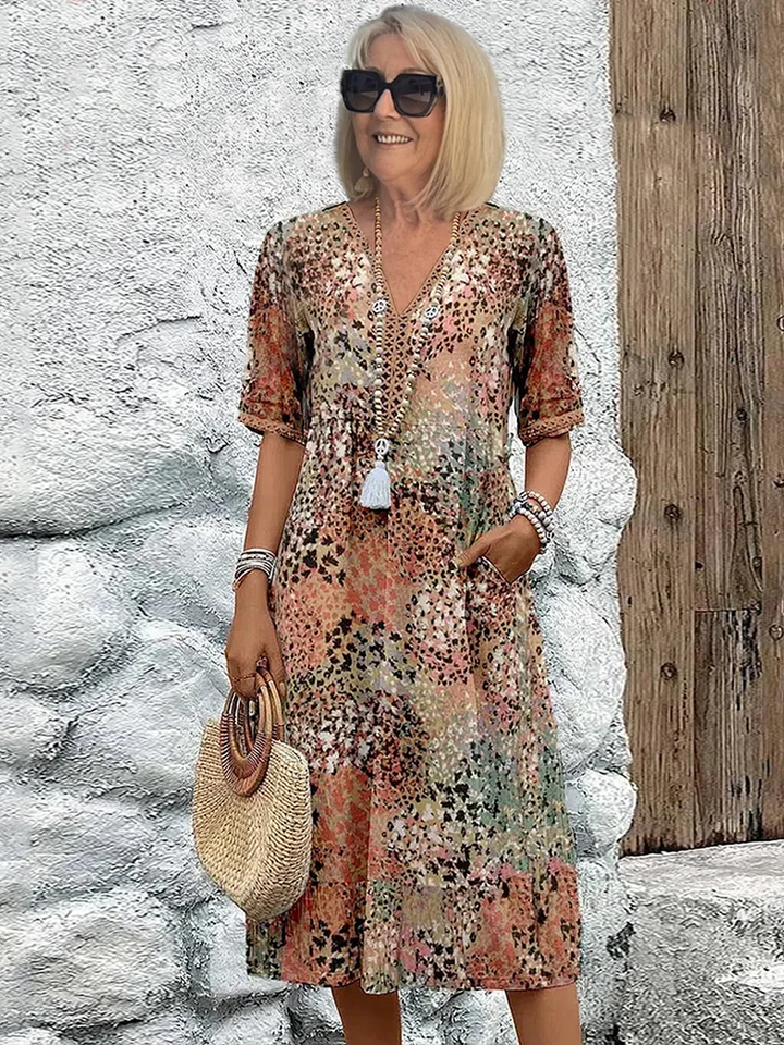 Robe Fluide Élégante Pour Femmes | Midi
