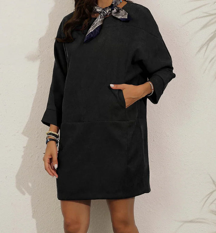 Femme Chaud Ajustement lâche Robe d'hiver | Midi