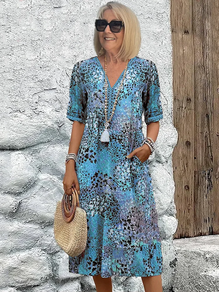 Robe Fluide Élégante Pour Femmes | Midi