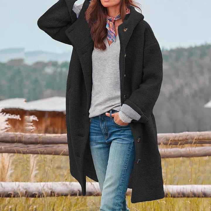 Frankie | Femme Longue Manteau Élégant | Décontracté