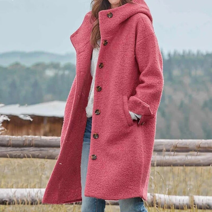 Frankie | Femme Longue Manteau Élégant | Décontracté