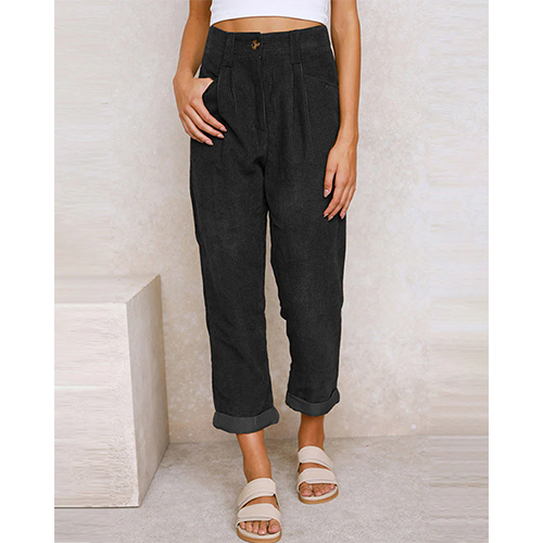 Molly | Hose Gerade Schnitt Für Frauen | Hohe Taille