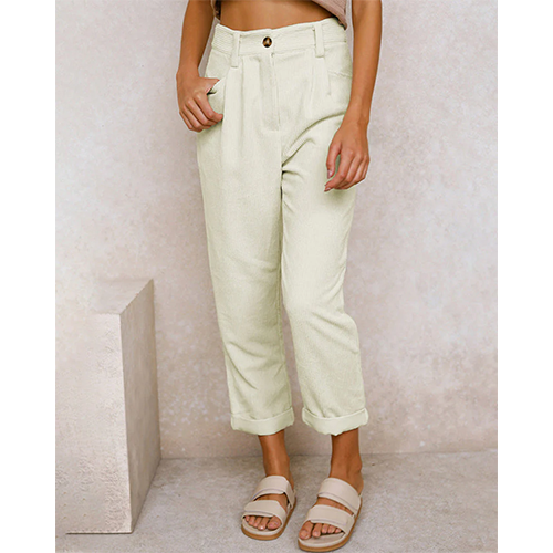 Molly | Hose Gerade Schnitt Für Frauen | Hohe Taille