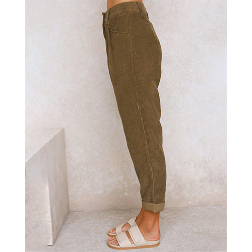 Molly | Hose Gerade Schnitt Für Frauen | Hohe Taille