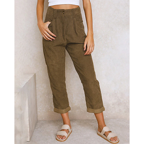 Molly | Hose Gerade Schnitt Für Frauen | Hohe Taille