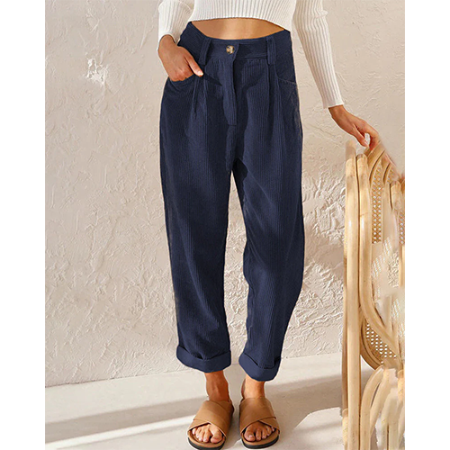 Molly | Hose Gerade Schnitt Für Frauen | Hohe Taille