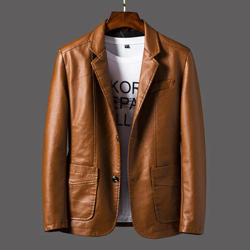 Hommes Manches Longues Blazer Stylé | Coupe Étroite