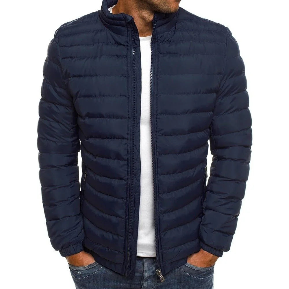 Veste Zippée À Manches Longues Pour Hommes | Chaude