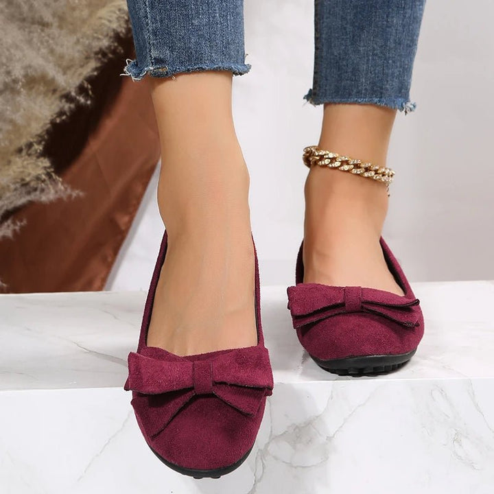 Chaussures Élégantes À Nœud Papillon Pour Femmes | Confortable