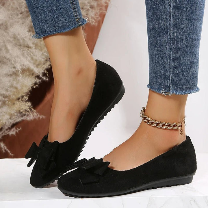 Chaussures Élégantes À Nœud Papillon Pour Femmes | Confortable
