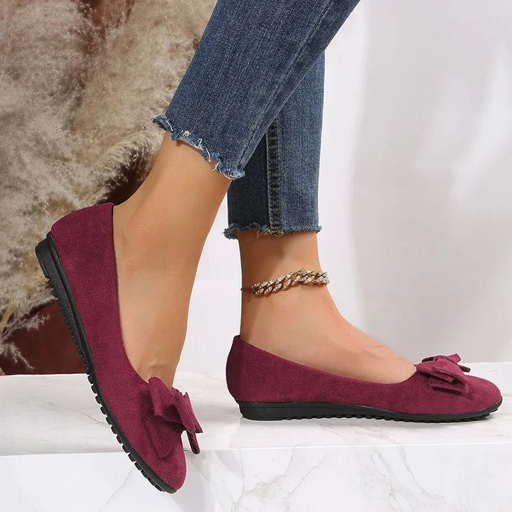 Chaussures Élégantes À Nœud Papillon Pour Femmes | Confortable