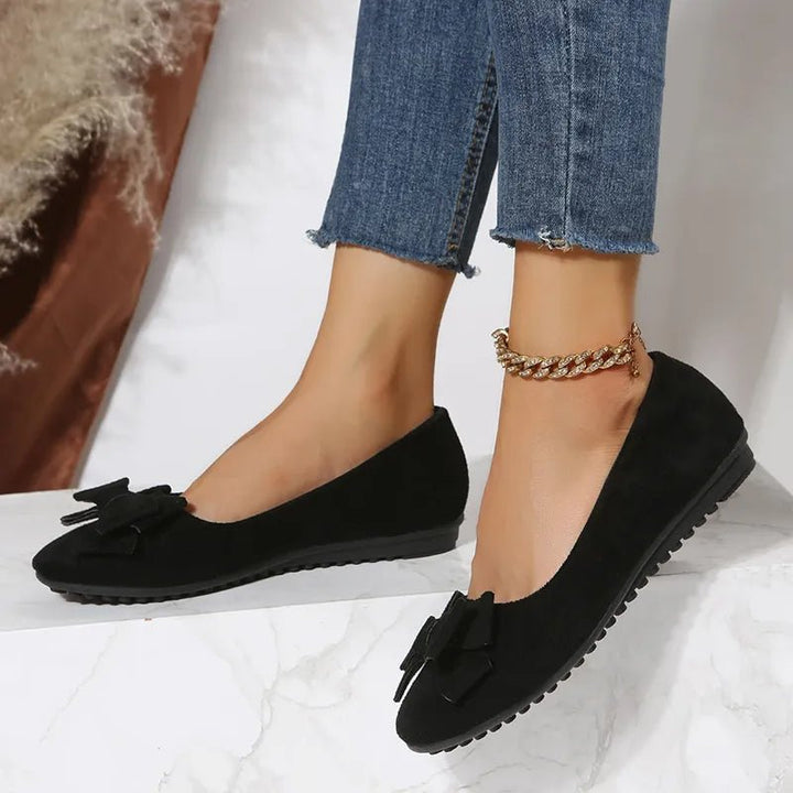 Chaussures Élégantes À Nœud Papillon Pour Femmes | Confortable