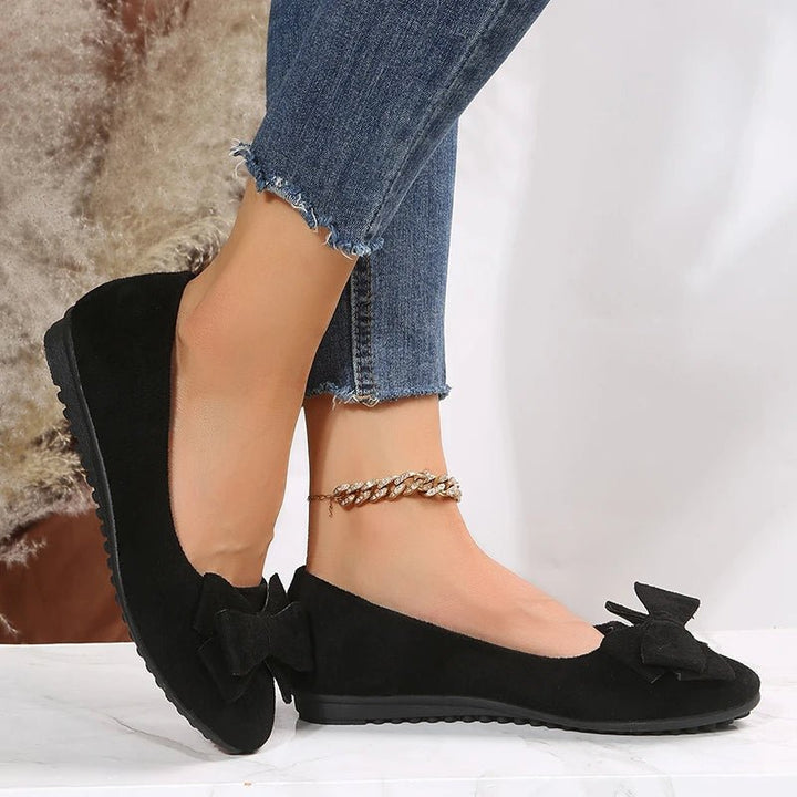 Chaussures Élégantes À Nœud Papillon Pour Femmes | Confortable