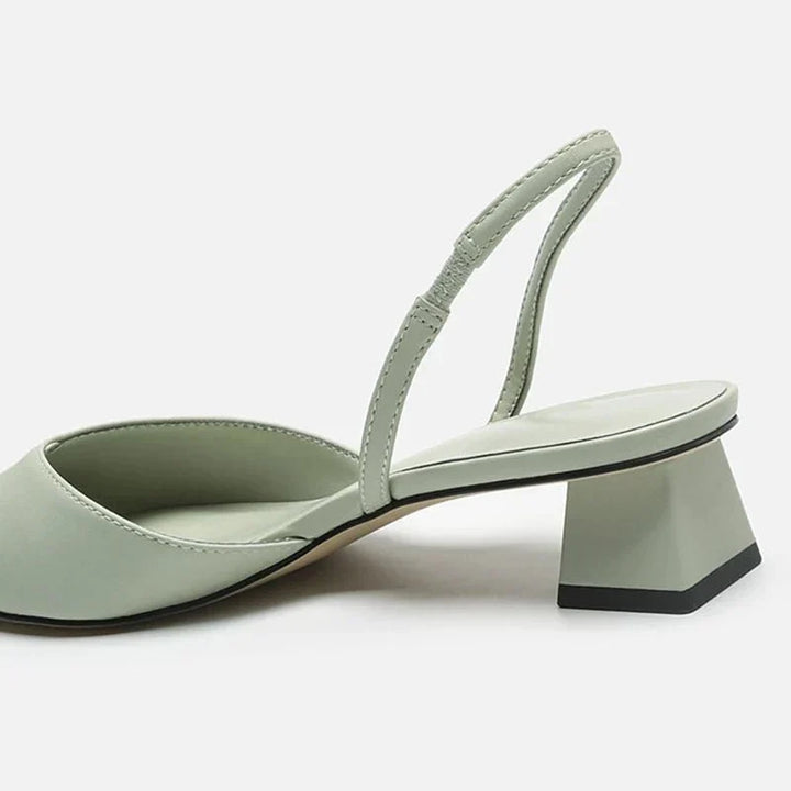 Sandales Confortables À Bout Pointu Pour Femmes | Talon Bas