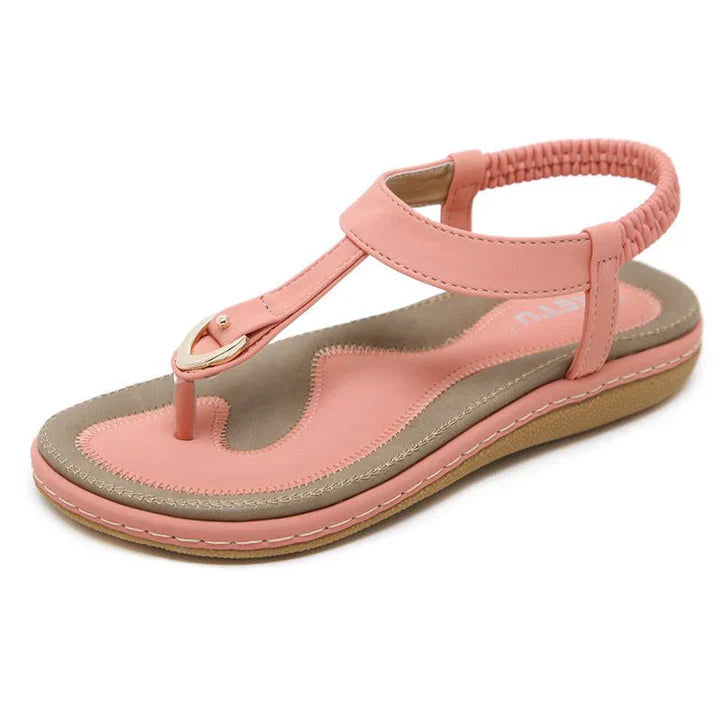 Femmes Décontractées Sandales Plates D'été | Confortables