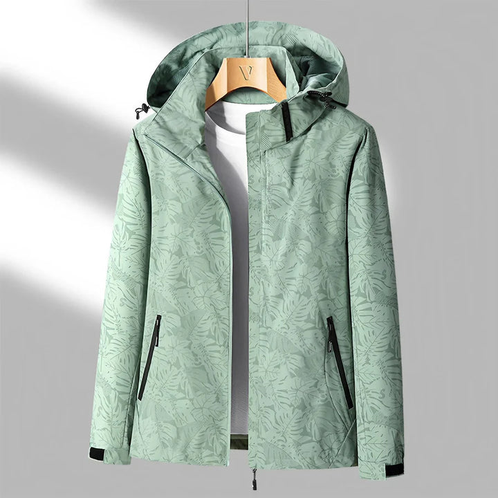 Femmes Veste À Capuche Imprimée À Manches Longues | Imperméable À L'eau