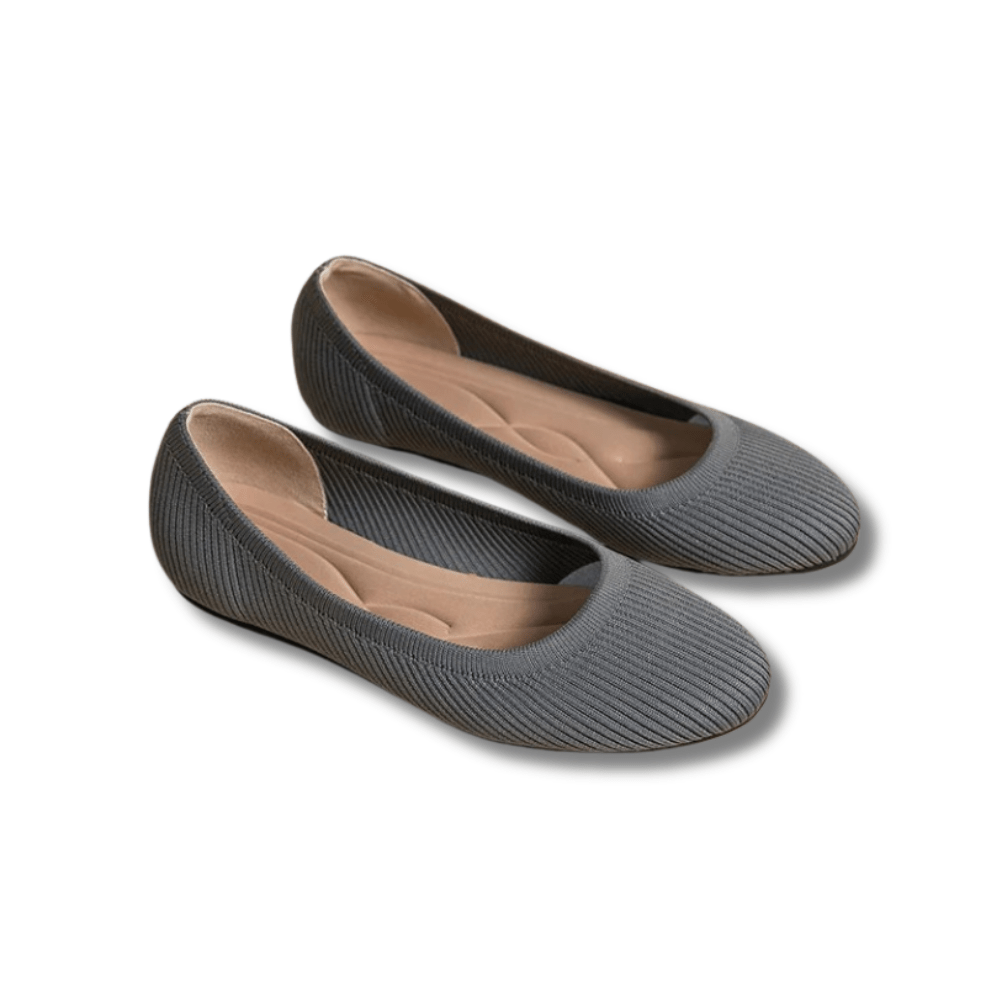 Femmes Confortables Chaussures De Ballet Plates | Tricotées