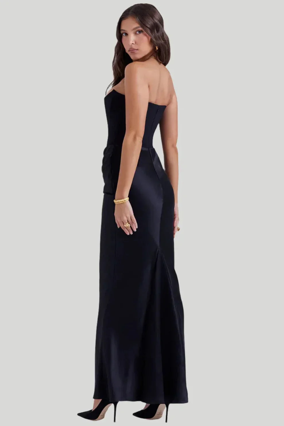 Robe De Soirée Élégante À Tube Mince Pour Femmes | Maxi