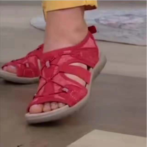 Lässige Sandalen für Frauen mit offener Spitze | Komfortabel