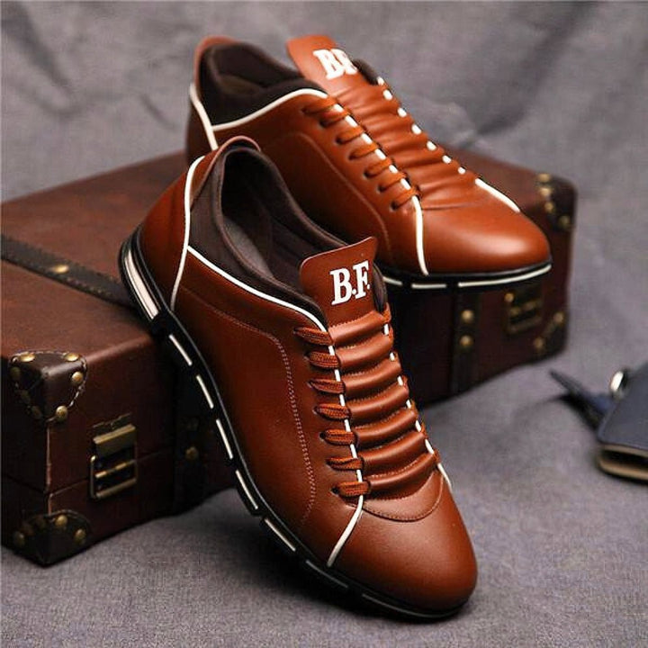 Chaussures Décontractées À Lacets Pour Hommes | Confortable
