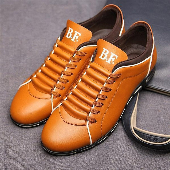 Chaussures Décontractées À Lacets Pour Hommes | Confortable