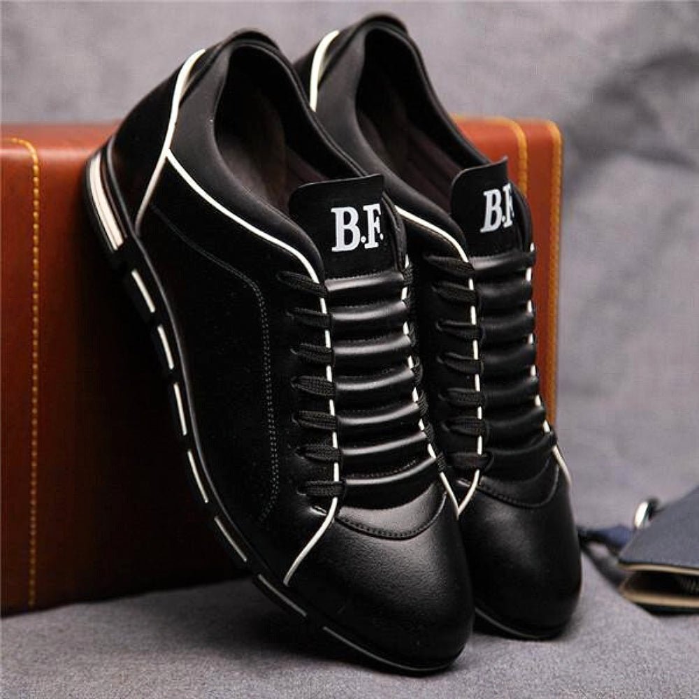 Chaussures Décontractées À Lacets Pour Hommes | Confortable