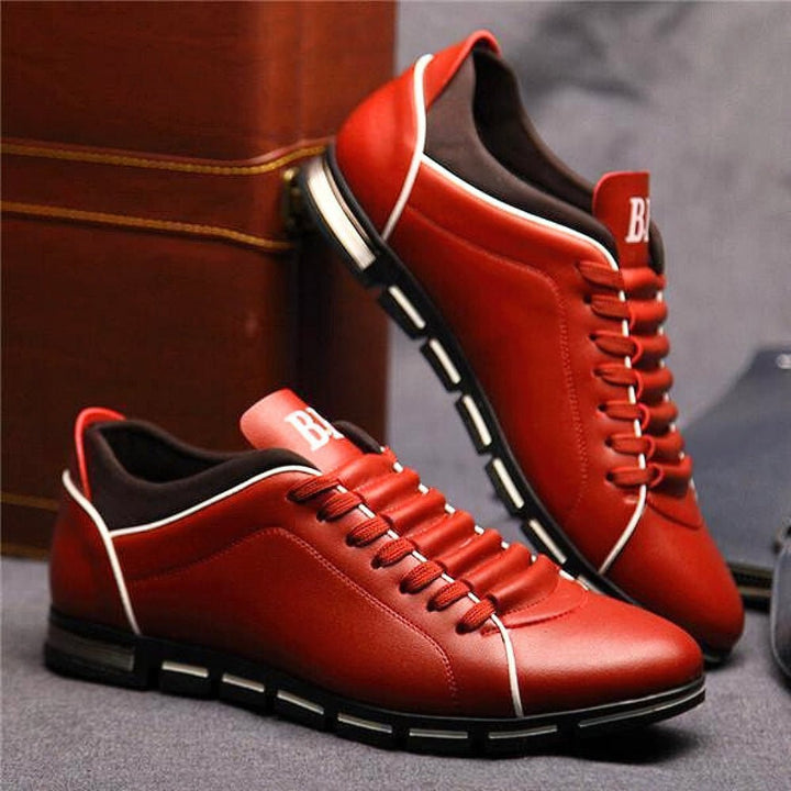 Chaussures Décontractées À Lacets Pour Hommes | Confortable