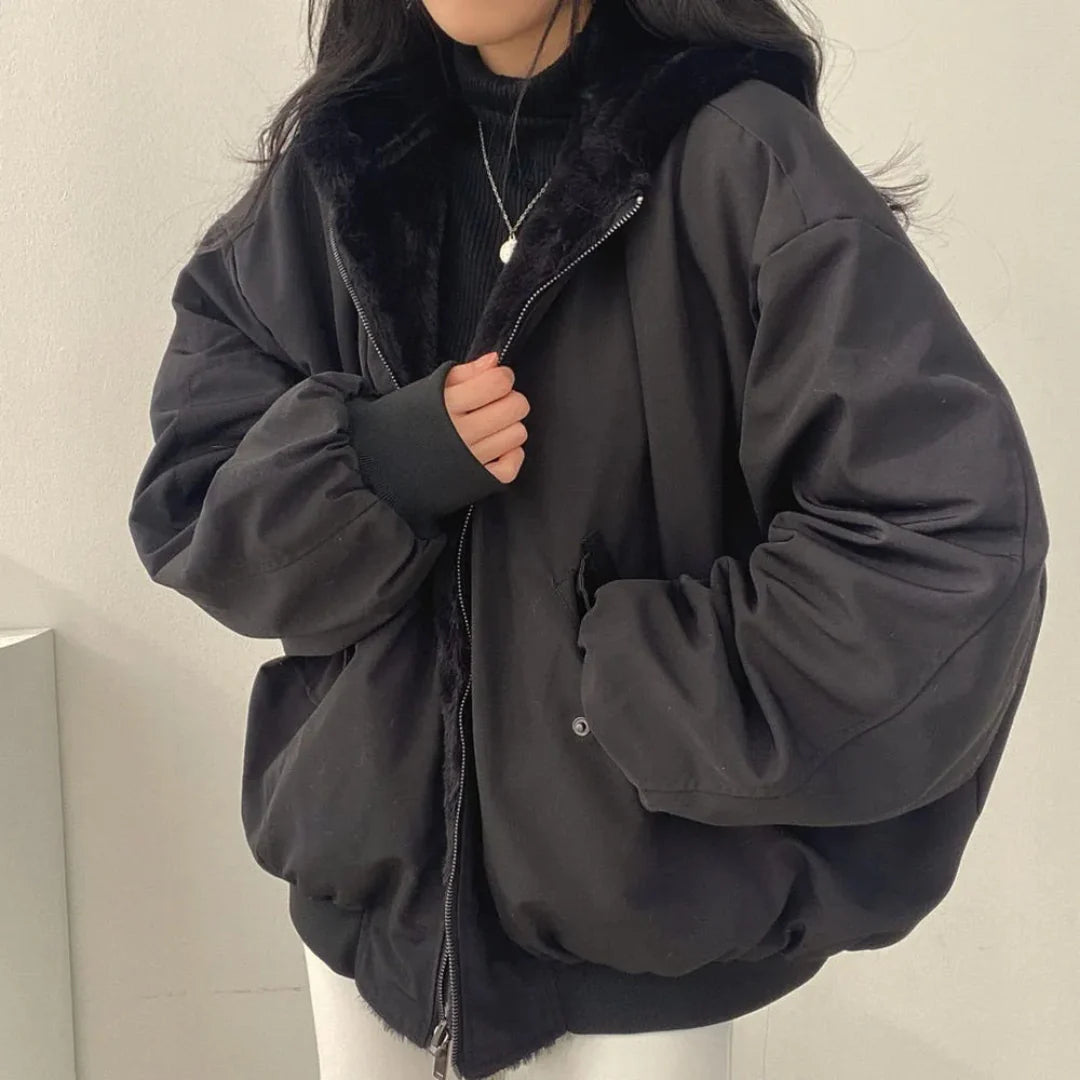 Veste Warme À Manches Longues Pour Femmes | Hiver