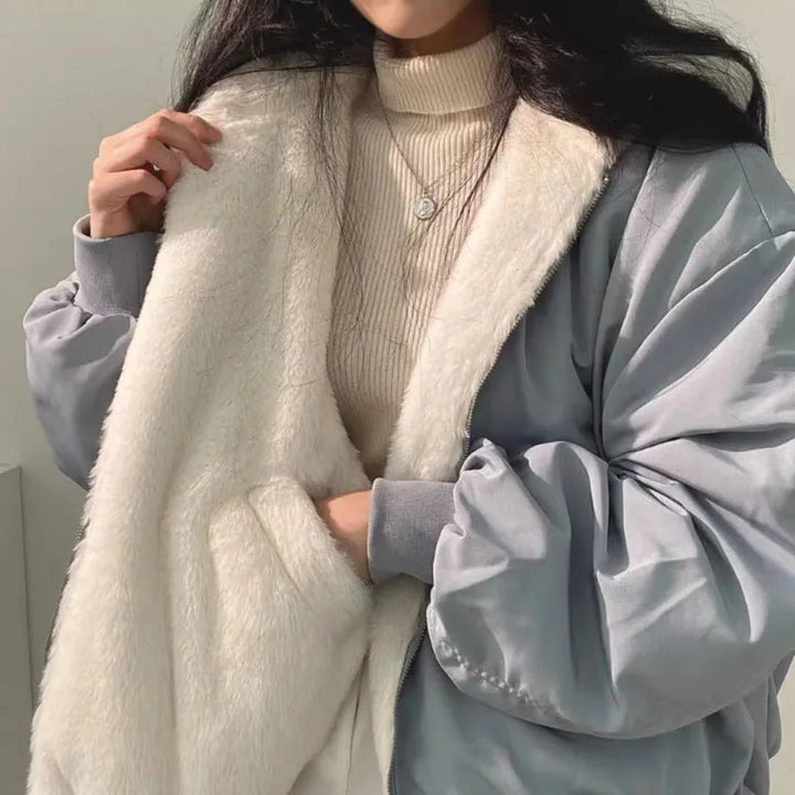Veste Thermique Surdimensionnée D'hiver Pour Femme | Capuche