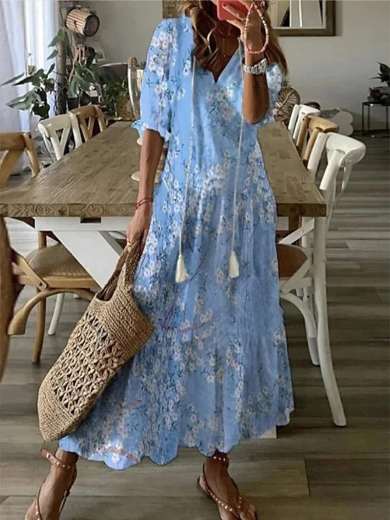 Bettina | Frau Maxikleid Boho
