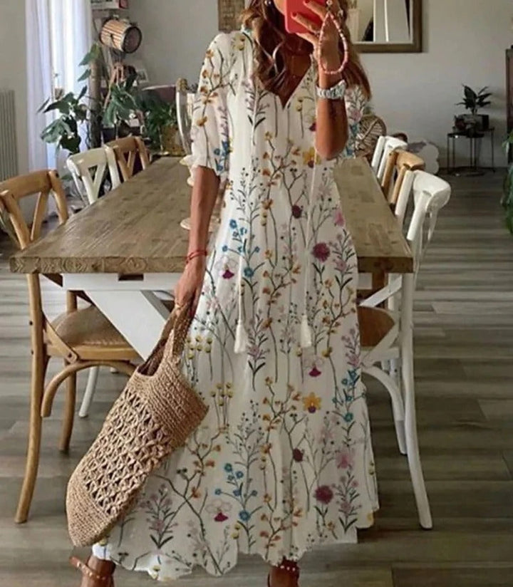 Bettina | Frau Maxikleid Boho