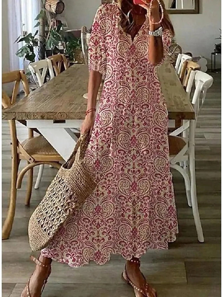 Bettina | Frau Maxikleid Boho