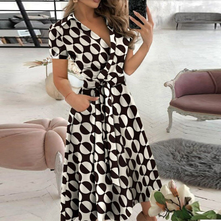Elegantes A-Linien-Kleid für Frauen | Midi