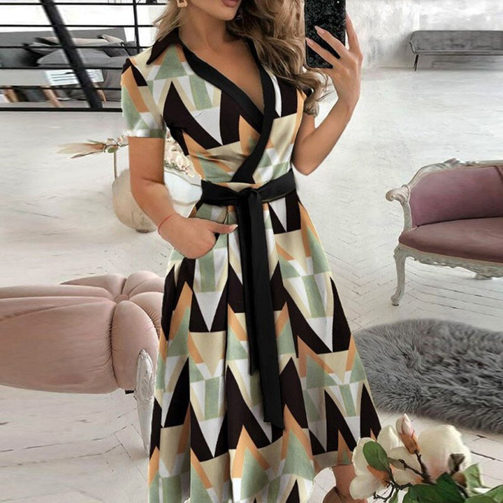 Elegantes A-Linien-Kleid für Frauen | Midi
