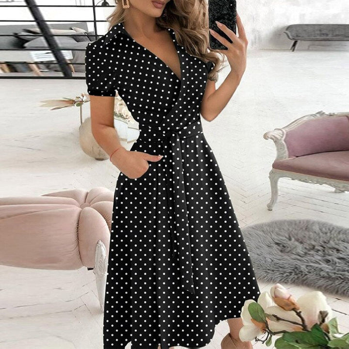 Elegantes A-Linien-Kleid für Frauen | Midi